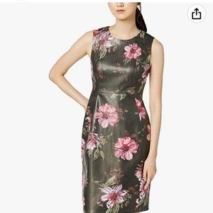NWT Calvin Klein leatherette dress